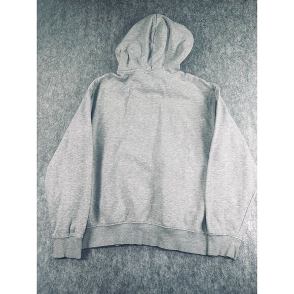 H&M Womens XS Nirvana Gray Hoodie With Green Smiley Graphic Grunge Band Music - Picture 8 of 8